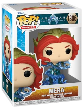 Funko POP! Movies: DC - Mera - Aquaman - Collectable Vinyl Figure - Gift Idea - Official Merchandise - Toys for Kids & Adults - Movies Fans - Model Figure for Collectors and Display