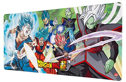 Grupo Erik: Tappetino Mouse Dragon Ball Super - Future Trunks | Tappetino mouse XXL, base antiscivolo, 100% waterproof e con rifiniture di qualità, 80 x 35 cm, Dragon Ball Manga/Tappetino scrivania