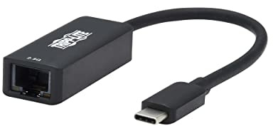 Tripp Lite USB-C to RJ45 Gigabit Ethernet Network Adapter Up to 2.5 Gigabits Per Second Network Speed - Windows, macOS, Chrome & Linux Widely Compatible - USB 3.2 Gen 1, 3-Year Warranty (U436-06N-2P5)