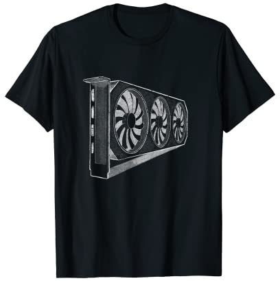 Gpu-Karten-Maschine-Computer T-Shirt