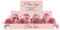 3 Pack Soap Roses in Assorted Red and Pinks with Acetate Gift Box and Organza Ribbon Valentines Day Love Heart Special Bath