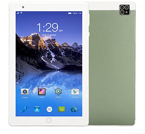VBESTLIFE 8 Inch Android 10.0 Tablet, 1920x1200 IPS Calling Tablet, 4GB RAM 64GB ROM, 2.4G/5G WiFi, Dual Camera, Dual SIM Card Standby