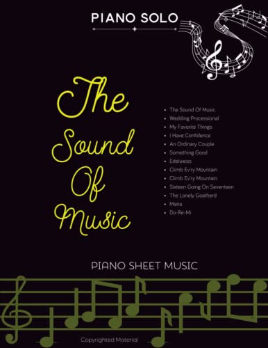 Sound Of Music Piano Sheet Music: Song Collection for Piano Solo