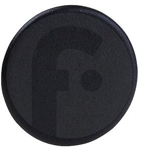 Brennerdeckel (Schwarz, Matt, 45mm) für Herd 615302, 00615302