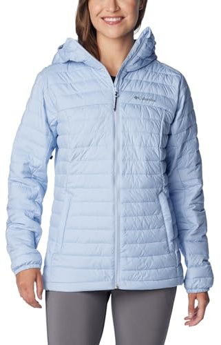Columbia Silver Falls Hooded Jacket, Steppjacke mit Kapuze für Damen, Whisper, Größe S
