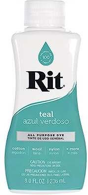 Rit Dye - Tinte líquido para tela de 8 onzas para ropa, decoración y manualidades