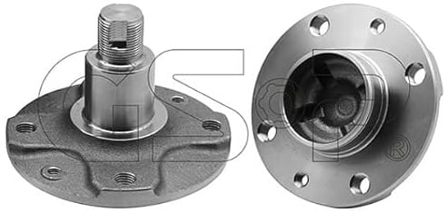 GSP Achsschenkel Radaufhängung 9499158 Vorne beidseitig 121mm