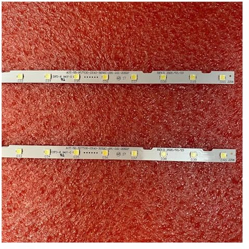 BTsan Retroiluminación LED for Samsung UE55NU7175 UN55NU7100G UE55NU7026 UE55NU7026K UE55NU7300 UE55NU7400 UE55NU7120K UE55NU7099 UE55NU7379 (Color : 4pcs For 2 TV)