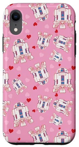 Hülle für iPhone XR Star Wars R2-D2 Artoo Droid Love Hearts Valentinstag