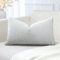 Artscope 1er Set Boucle-Kissenbezügen Wurfkissenbezug Moderne Dekokissen Kissenhülle Set Kissen Fall für Sofa Auto Schlafzimmer Zuhause Dekor 30x50cm, Silberfrost