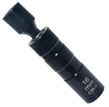 Dünnwandige Drehgelenk-Stecknuss, 14 mm, 16 mm, magnetisch, 3/8-Zoll-Antrieb, 12-Punkt-Steckdose, Entfernung für Motorräder, Qualitätswerkzeug-Set