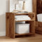 AJJHUUKI Outdoor-Möbel, Nachtschrank, Altes Holz, 40 x 30 x 40 cm, Holz-Möbel