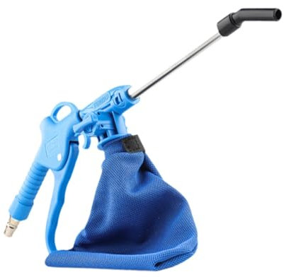 HGZLQKD Pneumatic Vacuum and Air Blow Tool Suction Nozzle Computer Dust Removal Auto Clean Air Compressor Blower Vacuum Air Duster, no Coiled Hose
