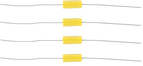 OTOTEC 4 Stück 0,047 µF Kondensatoren für Gitarren-Tonschaltungen Kondensatoren für Einzelspulen Und Humbucker Ideal für E-Gitarren- Und Bassgitarren