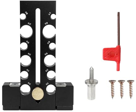 YUXITA Home - Taladro eléctrico ajustable para carpintería, herramienta redonda para torneado de varillas de madera maciza