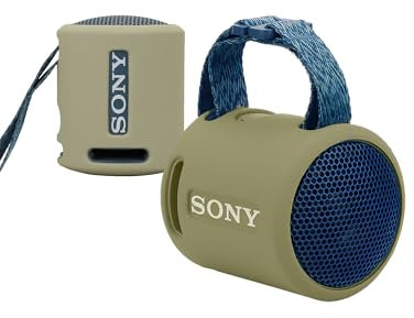 Protective Silicone Cover for SONY SRS-XB 100/SRS-XB 13 Portable Bluetooth Speakers - Shockproof, Dustproof, and Waterproof for Worry-Free Use Anywhere,Gray