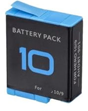 Batteries de caméra compatibles avec GoPro Hero 11 10 9 Go Pro 10, Batterie 1800mAh + Chargeur LED à 3 emplacements avec Port Type-c(1 Battery)