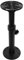 TOOSOAR Tischbeine für Wohnmobile,Einstellbare Höhe 46–70 cm,Abnehmbares RV-Tischbein für Wohnmobil,Boot,Yacht,Wohnmobil,Schwarz