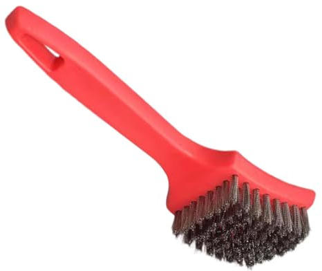 Ciieeo Wire Brush for Crafts and Cleaning Steel Bristle Brush Scrub for Detailed Work