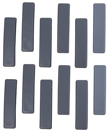 SEWACC 12Stücke Selbstklebende Möbelgleiter Rechteckige Möbel Movers für Stuhlbeine Schutzpads für Bodenbeläge Einfaches Bewegen von Möbeln Funktion