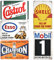 bssmmai Juego de 5 placas de metal para garaje, estilo retro, para moto, garaje, gasolina, para pared, aceite de motor, metal, estilo vintage, para taller, decoración de metal