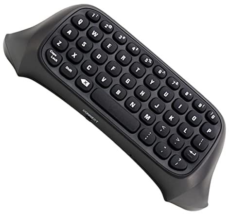 KONTONTY Keyboard Chatpad for Controller Instant Messaging Accessory Easy Communication with Gamers Compatible with Xbox One Console Wireless Receiver