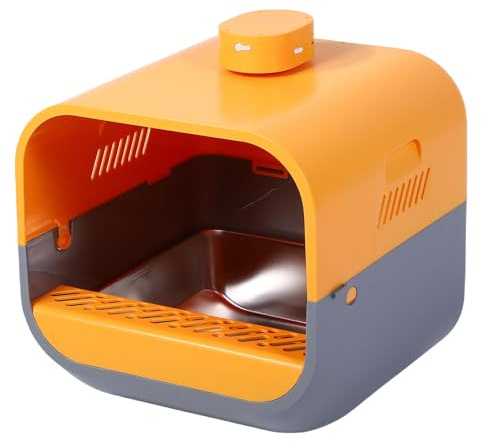 HEEPDD Toilette per Gatti Automatica Toilette per Gatti Intelligente, Lettiera Automatica per Animali Domestici Lettiera per in Acciaio Inossidabile per Animali Domestici Prodotti per la Pulizia e
