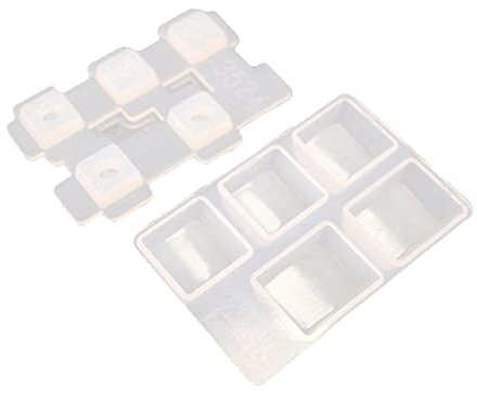 OEUVREBY Keycaps Resin Mold Keycap Crafting Epoxy Mould Key Puller Cat Claw Molds Ctrl