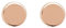 Fossil Boucles D'Oreilles Pour Femmes, 0.81mm X 3.25mm Verre D'Or Rose, Boucles D'Oreilles En Acier Inoxydable, JF02397791