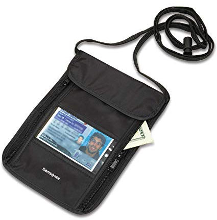 Samsonite 91157-1041 RFID Umhängetasche, Schwarz