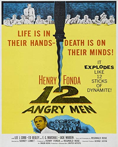 12 Angry Men - Poster cm. 30 x 40