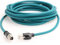 SZRMCC M12 8 Pin X-Coded Stecker auf RJ45 Ethernet Kabel Cat7e Gigabit Geschirmtes Wasserdicht Kabel für Basler GigE Cognex In-Sight Vision Industrial Kamera Sensors (Blau,10m)