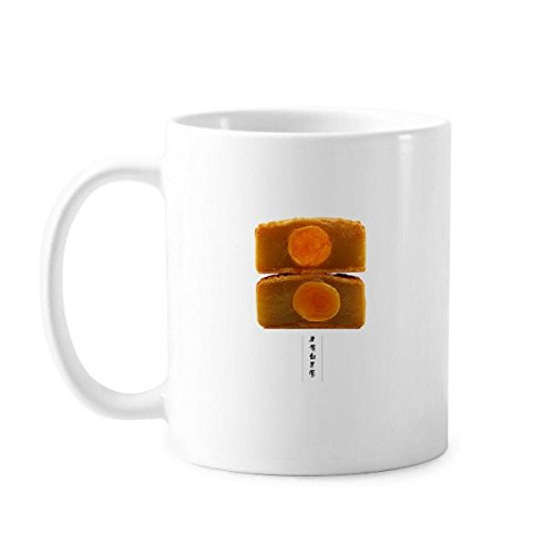 Lotus Moon Cake Mid-Autumn Festival Mug Keramik Kaffee Porzellan Tasse Geschirr