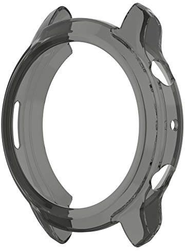 LOKEKE Compatible For TicWatch Pro 3 Protective Case Cover, TPU Protective Case Cover Shell Compatible with TicWatch Pro 3/3 LTE(TPU Black)