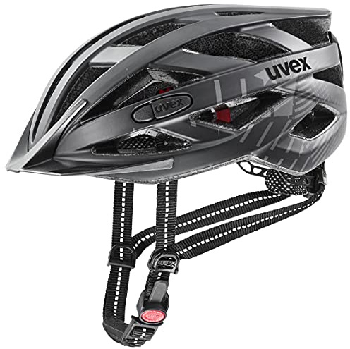 uvex City i-vo - Leichter City-Helm für Damen und Herren - individuelle Größenanpassung - inkl. LED-Licht
