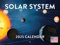 Sonnensystem Planet Wandkalender Monatlich