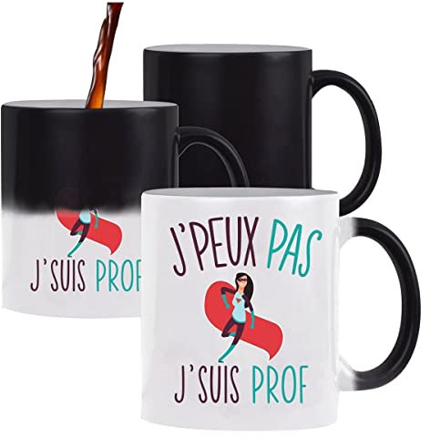 Mug Magique J'peux pas Prof | Tasse Humour