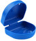 ARGOMAX Zahnspangendose, Spangendose, Zahnspangenbox,Knirscherschiene Box,für Zahnspangen oder Zahnersatz Aufbewahren,1 Stück KFO Box (Blau).