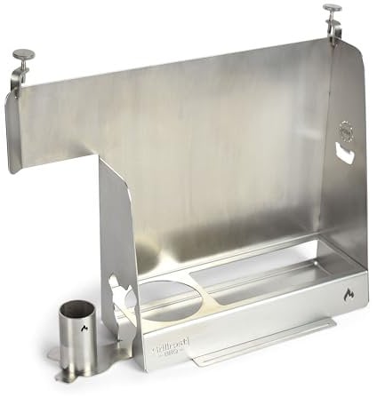 Grillrost.com Das Original Porte-accessoires pour plaque de cuisson, pour un barbecue bien rangé