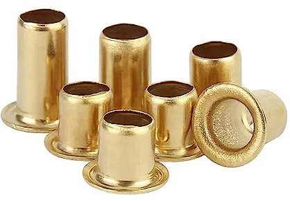 Lot de 200 rivets creux en cuivre M3 x 3 mm