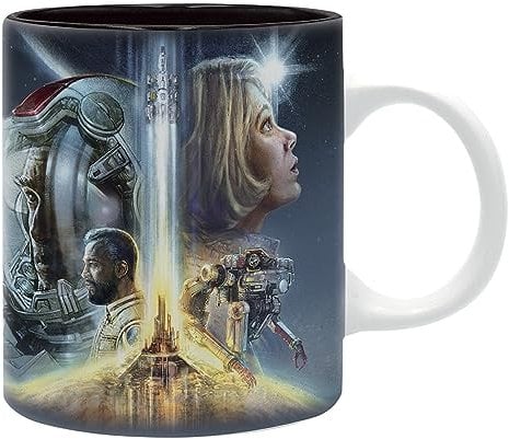 ABYSTYLE - Starfield Tasse, 320 ml, Weltraumreise