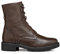 Geox D Hoara E, Stivale alla Caviglia Donna, Marrone Scuro, 40 EU