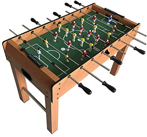NOALED Professioneller Kickertisch mit 8 Griffen, Fußballtisch aus Holz in Wettbewerbsgröße, Tischfußballspiel für Kinder und Erwachsene