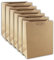 Eurowrap 28800-2Cpack - Un lot de 6 Sacs Cadeaux Kraft - Format Large - 26,5x14x33cm - 210g - Emballage Cadeau Kraft, Emballage, Idéal pour : Livre, Jeu De Société, Puzzle, Alimentaire