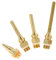 UPKOCH Interchangeable Copper Glue Sprayer Nozzle Set 4pcs Hot Melt Glue Tip Accessories
