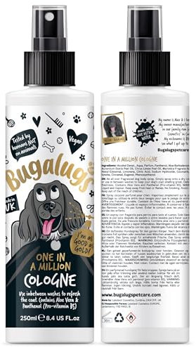 BUGALUGS Dog Perfume Cologne 250ml Deodoriser Spray