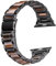 Fizdvsts Compatible with Apple Watch Strap Resin Metal Wristbands, Women's Band Fashion Chain Bracelet for iWatch Series 8 7 6 SE 5 4 3 2 1 Ultra, 38mm 40mm 41mm, Tortoise
