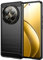 Max Power Digital Funda para móvil Realme 12 Pro/Realme 12 Pro Plus Carcasa Protectora Antigolpes Silicona Negra Diseño Fibra de Carbono Resistente Absorción de Choque [Compatible Carga Inalámbrica]
