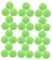 Supvox 100 Stück Schwammbombe Schießspiel Digitale Schießscheibe Shooter-Spiel Zielscheibe Für Schießereien Schießspielzeug Mini-spielbälle Bälle Nachfüllen Schaum Light Green