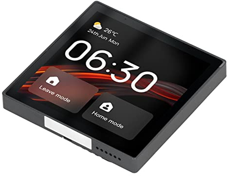 Walfront Panneau de Configuration à Domicile Intelligent, Commutateur de Contrôle Vocal à écran Tactile pour Les Appareils, Affichage de 4 Pouces, Contrôle de Scène Intelligente pour la Domotique,